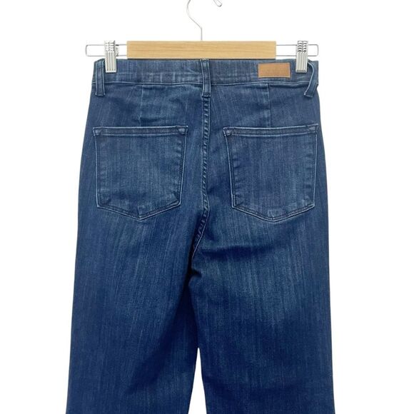 Judy Blue Pull On Super Flare Jean Dark Wash Bellbottom Jeans Womens Size 26 | 2 - Picture 6 of 12